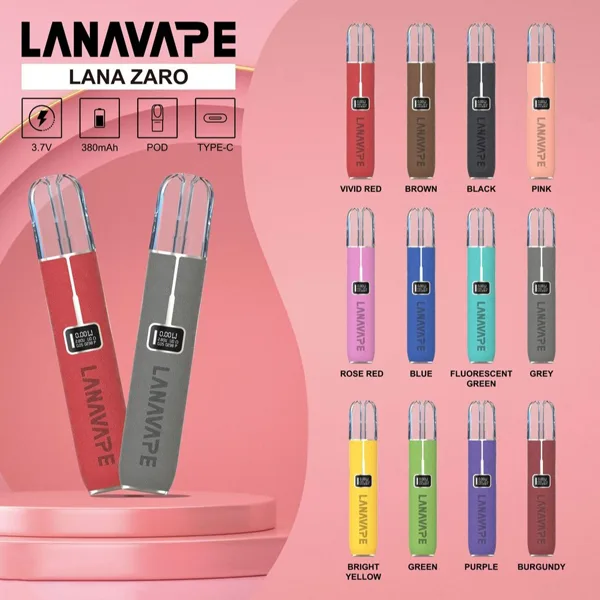 LANA皮革主機 | 雙檔功率調節、拉娜電子煙主機 | 台灣現貨24H出貨